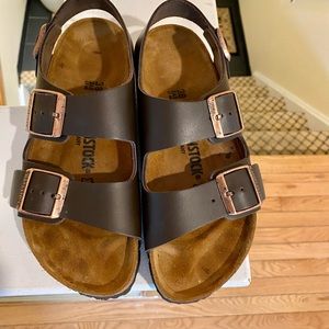 Birkenstock Milano leather size 38